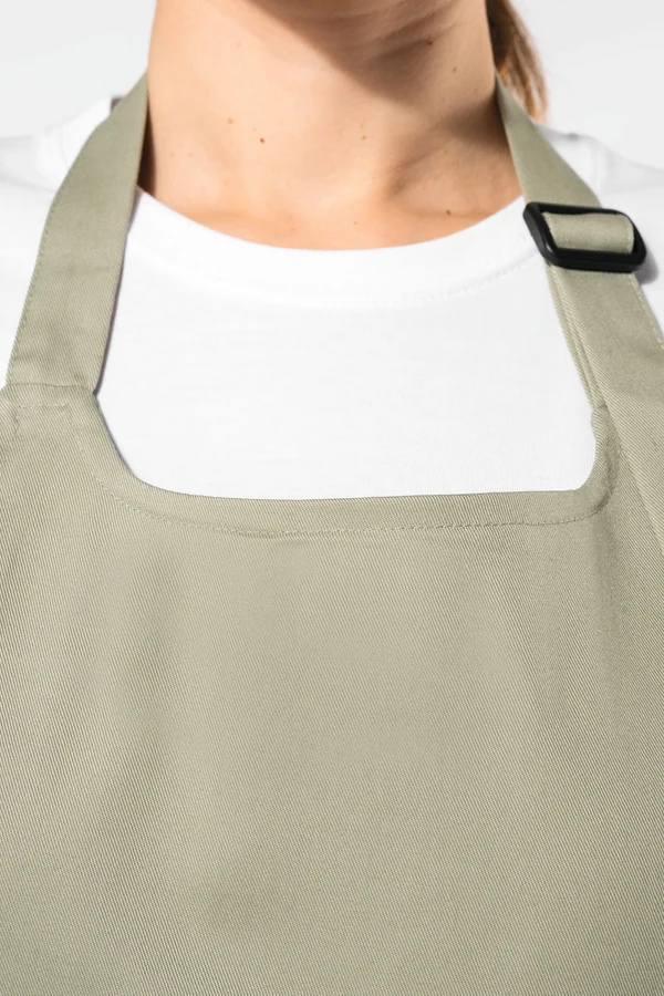 Bio-Baumwolle Schürze mit Tasche
