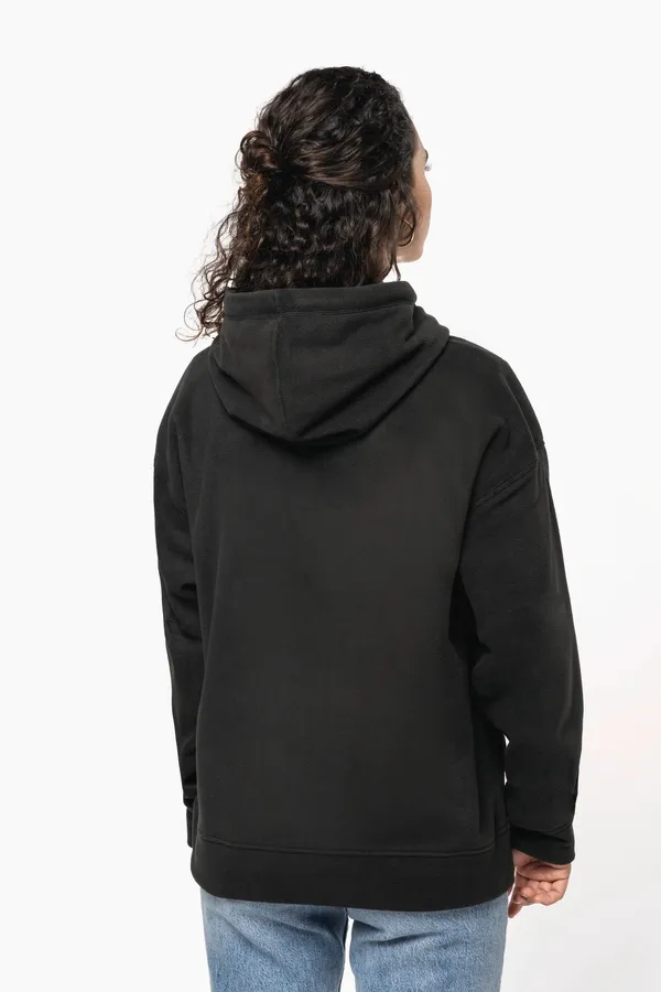 Unisex Oversized recycled polarfleece hoodie
