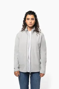 Unisex eco-friendly micro-polarfleece jacket