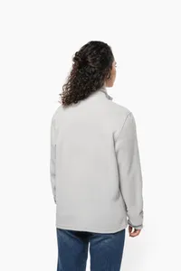Unisex eco-friendly micro-polarfleece jacket