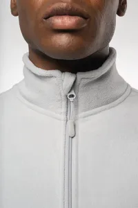 Unisex eco-friendly micro-polarfleece jacket