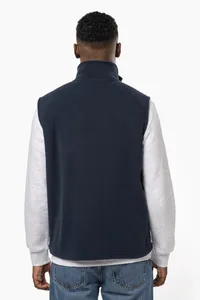 Unisex eco-friendly micro-polarfleece bodywarmer