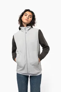 Unisex eco-friendly micro-polarfleece bodywarmer