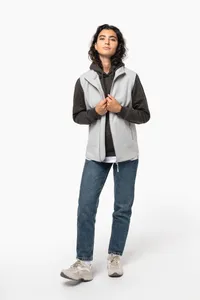 Unisex eco-friendly micro-polarfleece bodywarmer