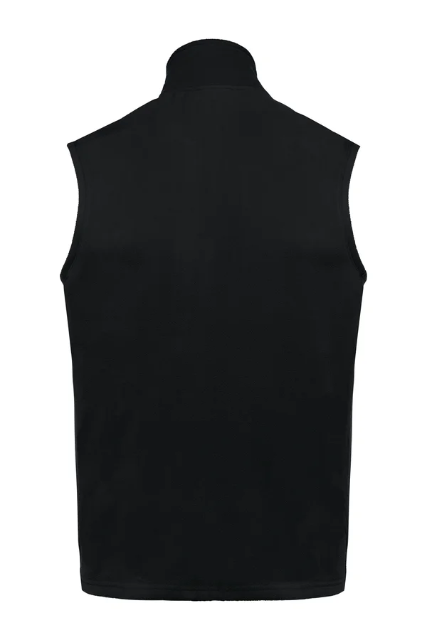 Umweltfreundlicher Unisex-Mikrofleece-Bodywärmer Black