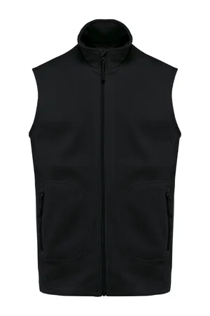 Umweltfreundlicher Unisex-Mikrofleece-Bodywärmer Black