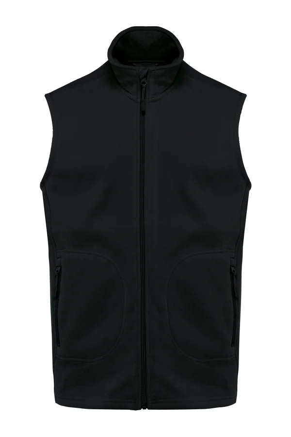 Umweltfreundlicher Unisex-Mikrofleece-Bodywärmer Black