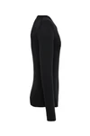 Umweltfreundlicher Herrenpullover mit V-Ausschnitt Black