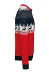 Weihnachtspullover mit Rundhalsausschnitt, Unisex Night Navy
