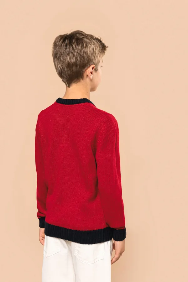 Kids’ crew neck Christmas jumper