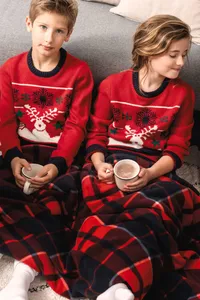 Kids’ crew neck Christmas jumper