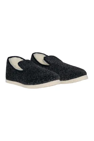 Unisex-Hausschuhe made in France Anthracite