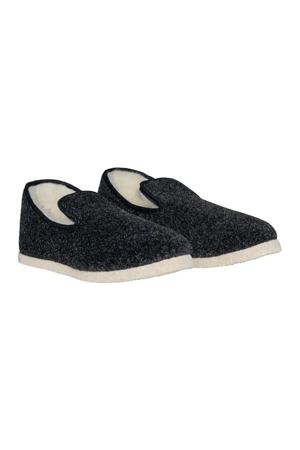 Unisex-Hausschuhe made in France Anthracite