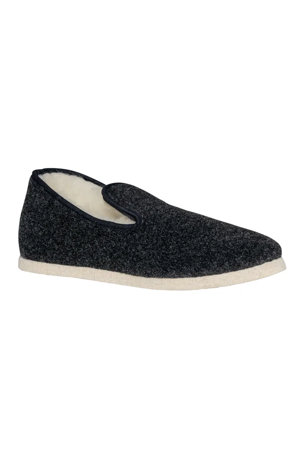 Unisex-Hausschuhe made in France Anthracite