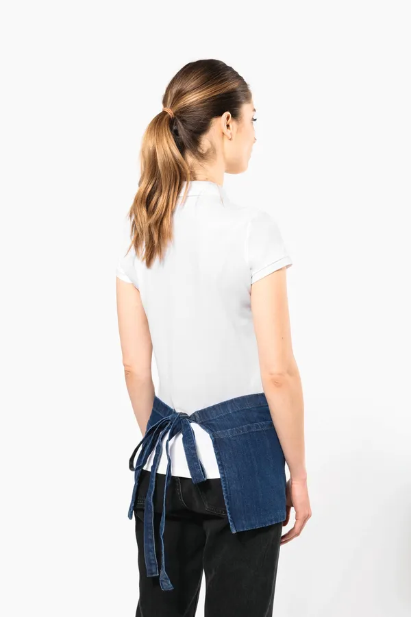 Cotton short apron