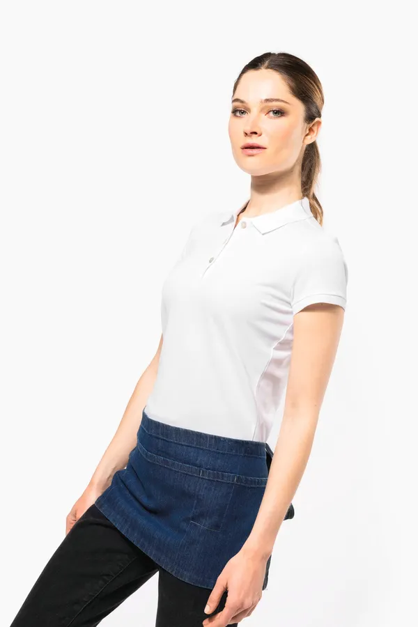 Cotton short apron
