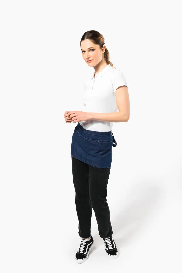 Cotton short apron