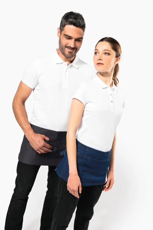 Cotton short apron