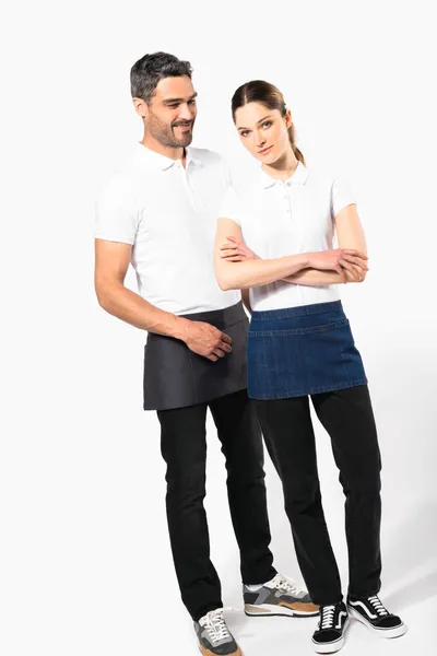 Cotton short apron
