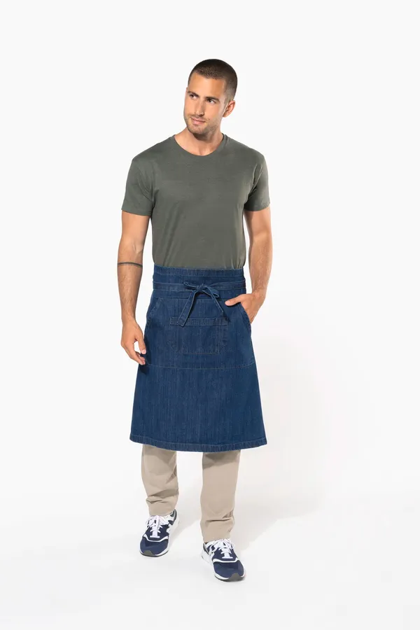 Cotton long apron