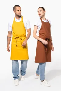 Cotton apron without pocket