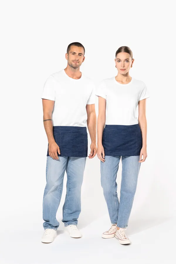 Polycotton short apron