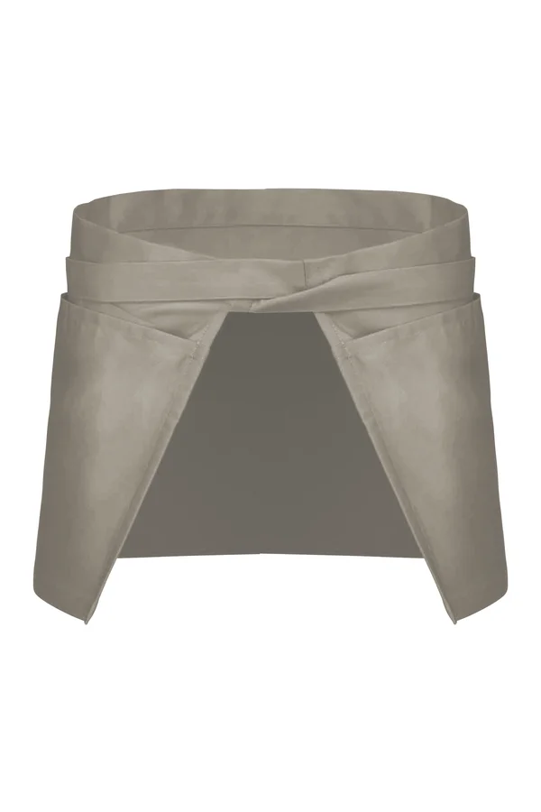 Kurze Schürze Beige