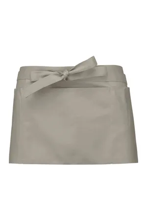 Kurze Schürze Beige