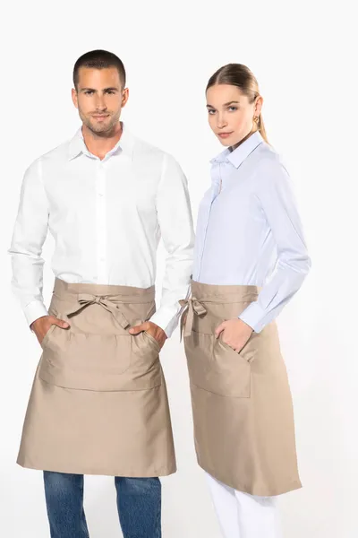 Polycotton long apron