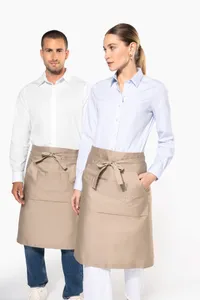 Polycotton long apron