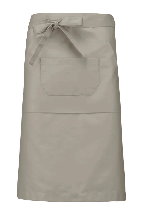 Lange Schürze Beige