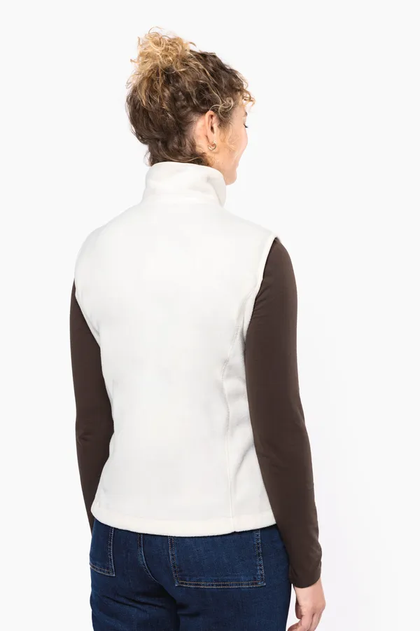 Ladies’ microfleece bodywarmer