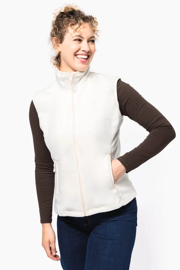 Ladies’ microfleece bodywarmer