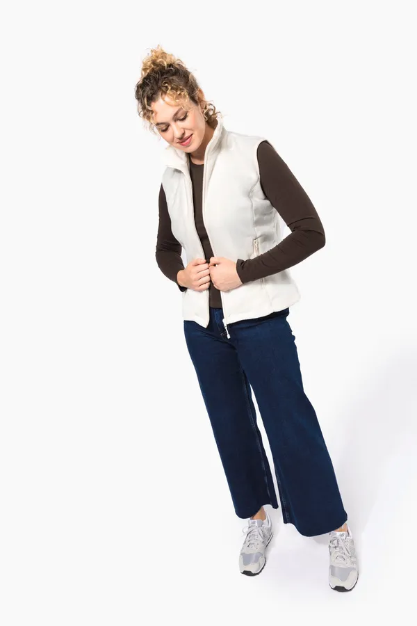 Ladies’ microfleece bodywarmer