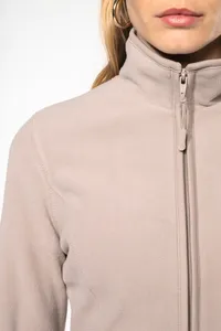 Ladies’ microfleece zip jacket