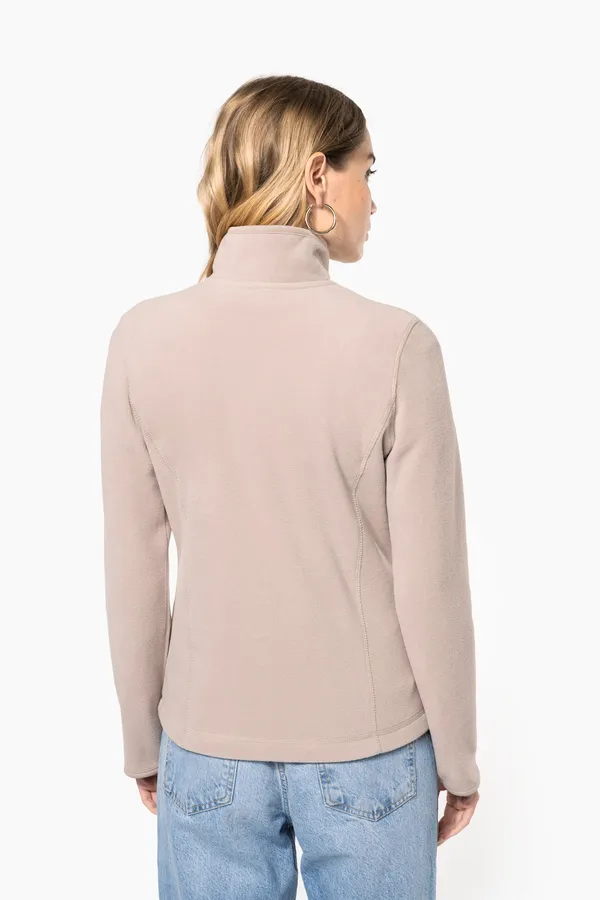 Ladies’ microfleece zip jacket
