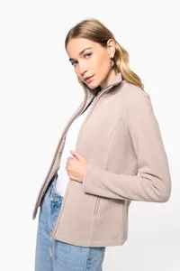 Ladies’ microfleece zip jacket