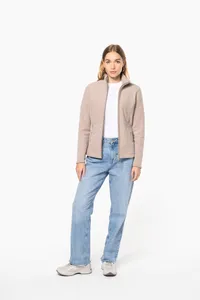 Ladies’ microfleece zip jacket