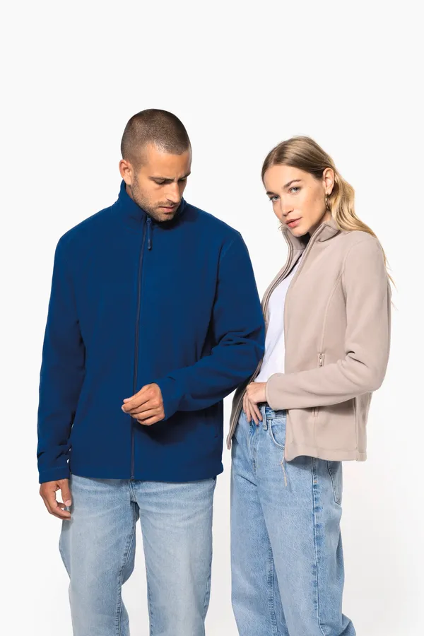Ladies’ microfleece zip jacket