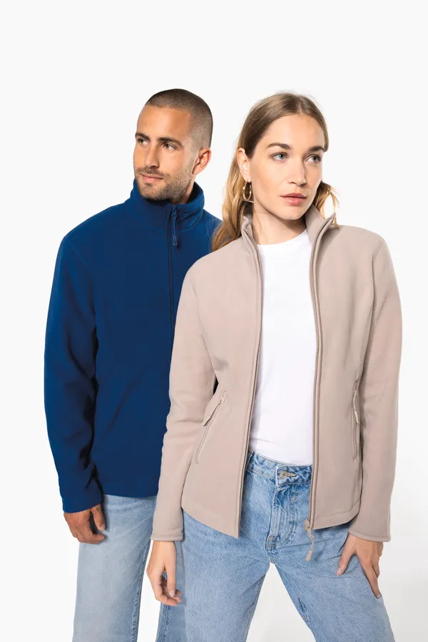 Ladies’ microfleece zip jacket