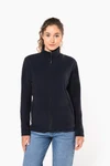 Mikrofleece-Jacke durchgehender Reißverschluss