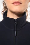 Mikrofleece-Jacke durchgehender Reißverschluss