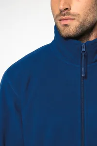 Men's microfleece zip jacket