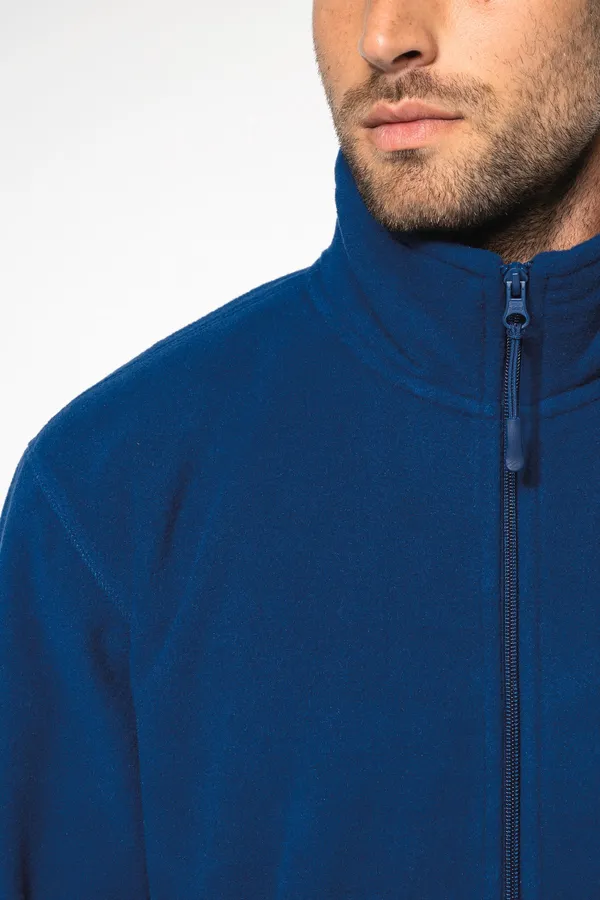 Men's microfleece zip jacket