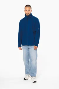 Men's microfleece zip jacket