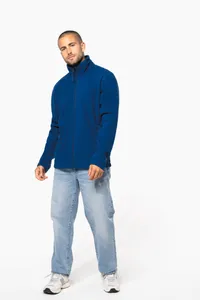 Men's microfleece zip jacket