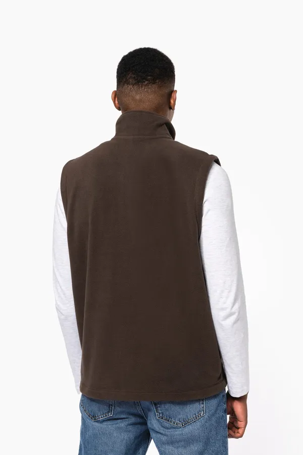 Men's microfleece bodywarmer