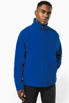 Mikrofleece-Jacke mit Reißverschluss Raglanärmel für Herren