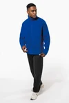 Mikrofleece-Jacke mit Reißverschluss Raglanärmel für Herren