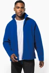 Mikrofleece-Jacke mit Reißverschluss Raglanärmel für Herren
